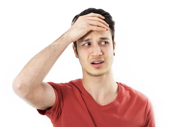 Regretful young man — Stock Photo, Image