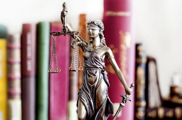 Statua sprawiedliwości — Zdjęcie stockowe