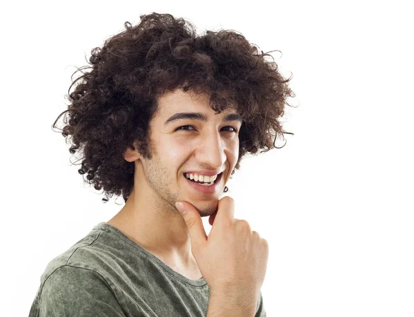 Portrait of smiling young man — Stock Photo, Image