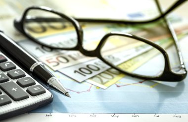 İş grafiği ve gözlük