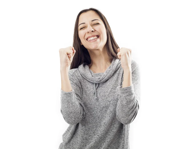 Porträt einer erfolgreichen jungen Frau — Stockfoto