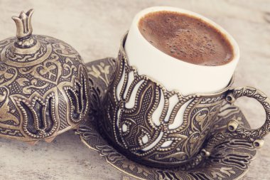 bir fincan Türk kahvesi