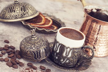 bir fincan Türk kahvesi