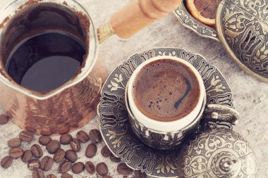 bir fincan Türk kahvesi