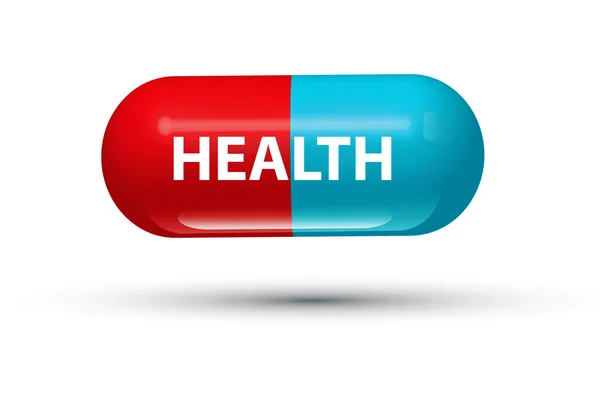Health pill 3d illustration — Stock Photo, Image