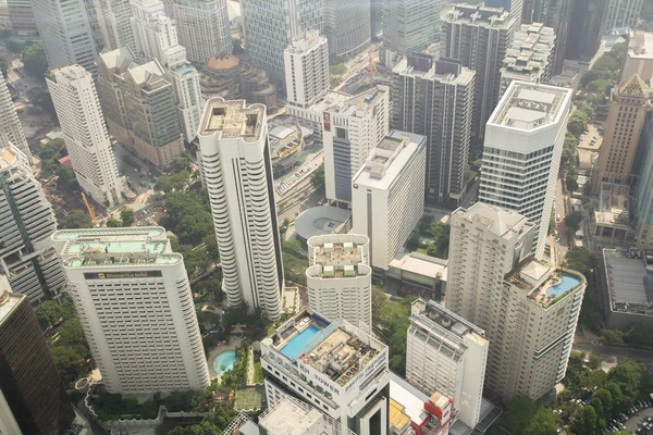 Kuala Lumpur, MALAYSIA - NOVEMBER 10: aerial view of Kuala Lumpu Stock Photo