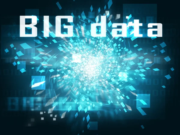 Concetto Big Data — Foto Stock