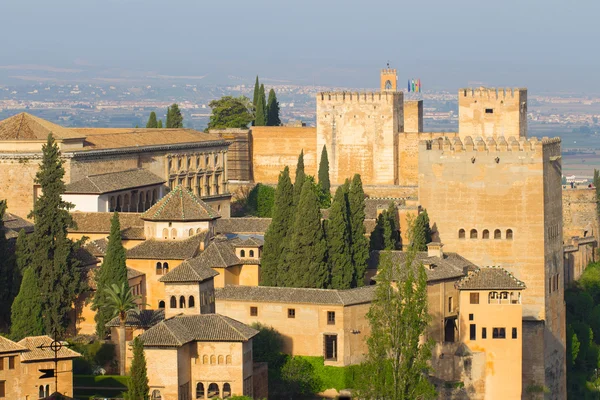 Alhambra fuerte paisaje — Foto de Stock
