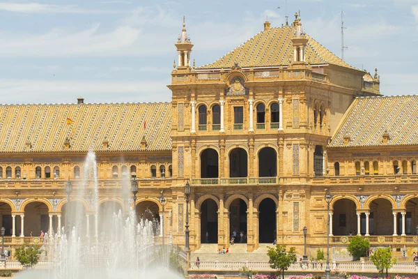 Plaza de España Sevilla — Foto de Stock