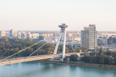 ünlü bratislava Köprüsü