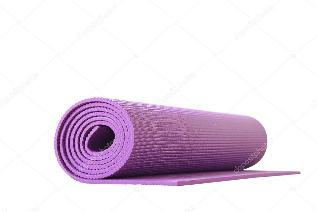 yoga mat isolated