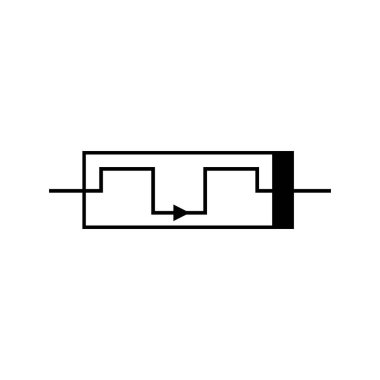 Anımsatıcının sembolü, vektör illüstrasyonu