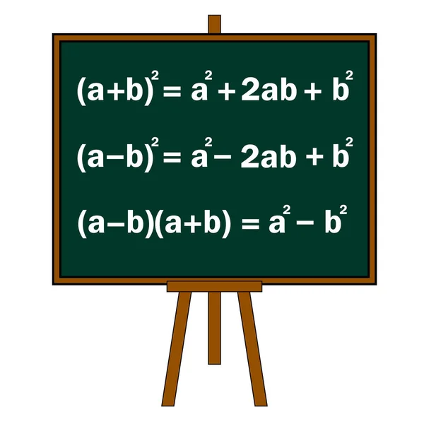 Square Binomial — Stock Vector