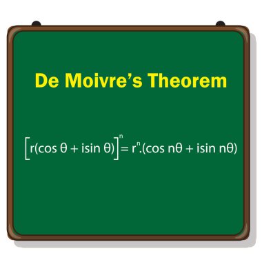 De Moivre 'nin teoremi tahtada