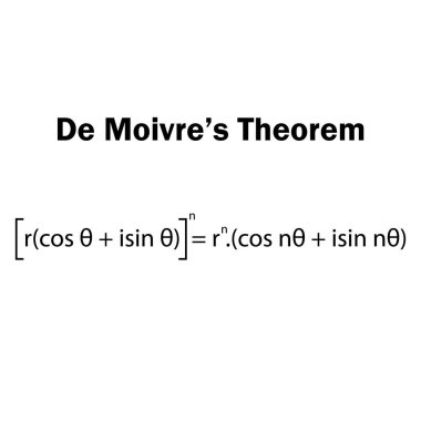 De Moivre 'nin beyaz arka plan teoremi