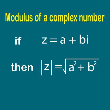 Bir karmaşık sayının modülü