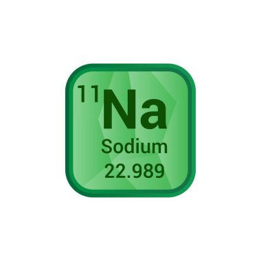 Na Sodyum kimyasal element periyodik tablosu
