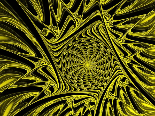 Fundo Espiral Fractal Abstrato Ilustração Gerada Por Computador — Fotografia de Stock