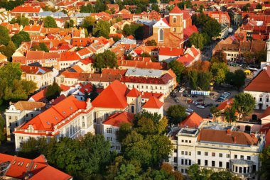 Kaunas şehir, Litvanya.