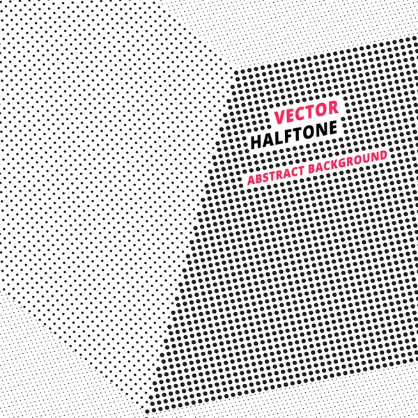 Halftone cubes vector background — Stock Vector