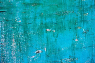 Mavi eski boyalı ahşap doku