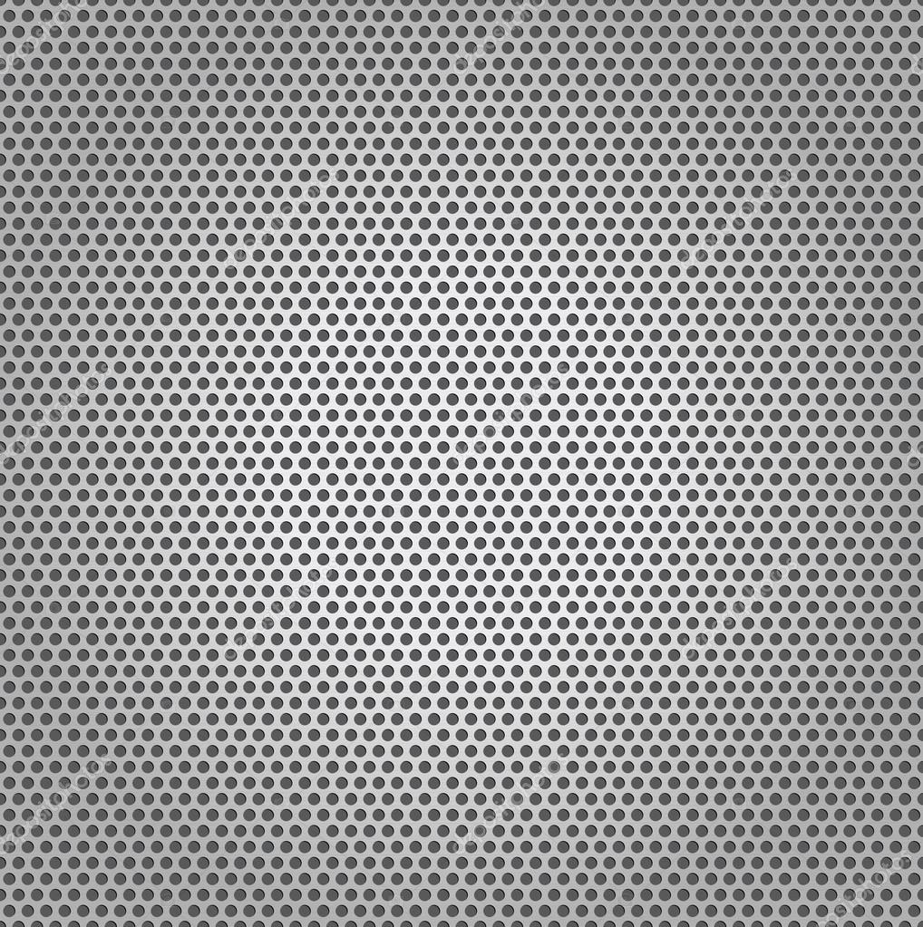 Perforated Plate Texture Metal Background Stock Vector C Sergt