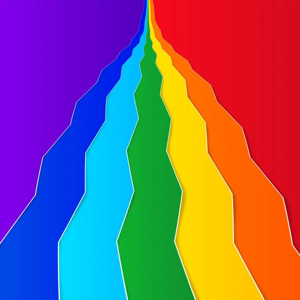 彩虹背景 — 图库矢量图片