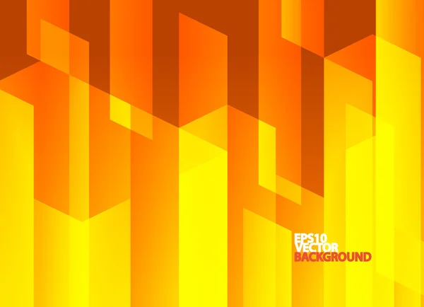 Fondo abstracto naranja brillante — Vector de stock