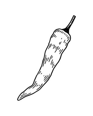 Beyaz arka planda soğuk ve izole bir şekilde çizilmiş. Robot resim biçiminde vektör illüstrasyonu