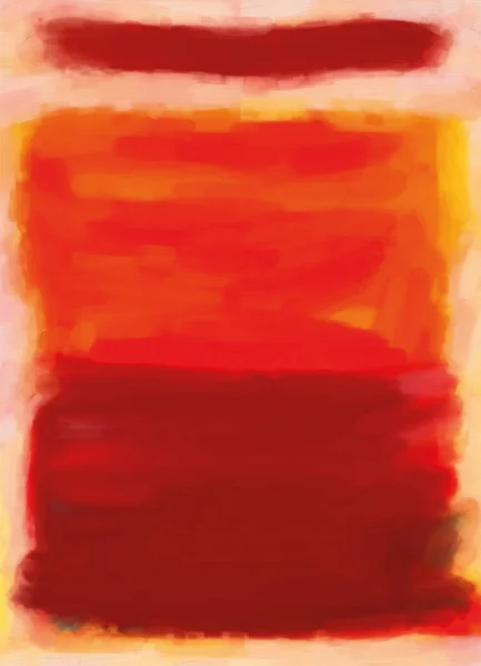 Abstrato Rothko Oil Color Painting Design — Fotografia de Stock