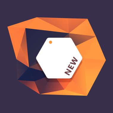 Polygonal decorational element