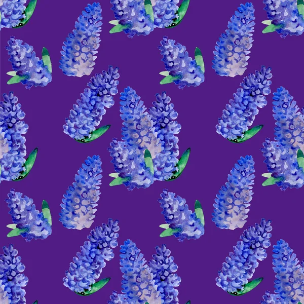 Složení s modrou Delphinium květiny sedmikrásky close-up. Květinové pozadí.Jarní čas. — Stock fotografie