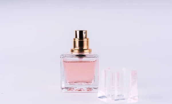 Perfume Beautiful Bottle Isolated White Background — Stock Photo, Image