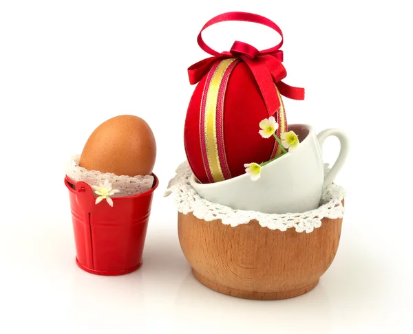 Easter concept with eggs — Stock Photo, Image