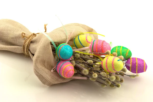 Dekoratív húsvéti tojás — Stock Fotó