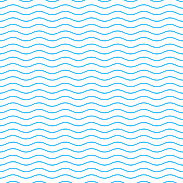 Seamless wavy line pattern 