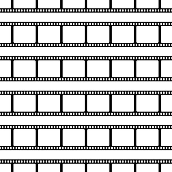 Patrón inconsútil hecho de rayas de película — Archivo Imágenes Vectoriales