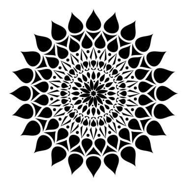 Geometrik yuvarlak süsleme