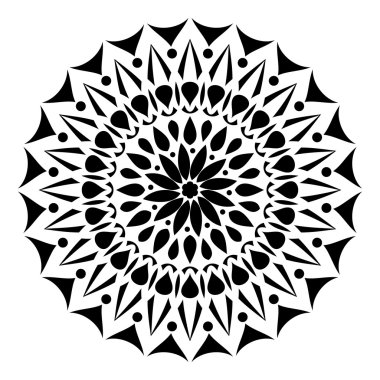 Geometrik yuvarlak süsleme