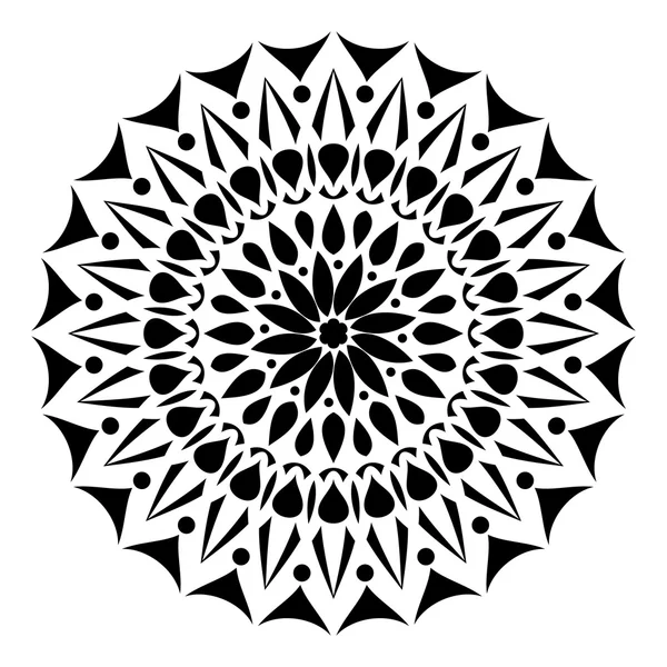 Geometrik yuvarlak süsleme