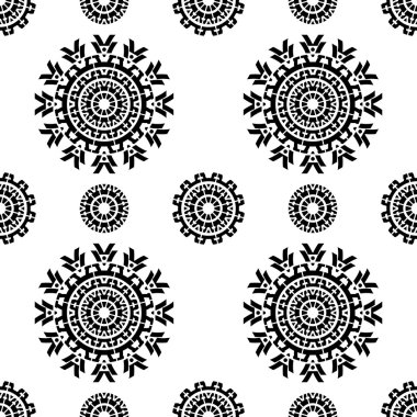 soyut süsler ile Seamless Modeli