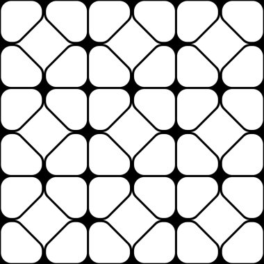 Siyah vektör modern seamless modeli