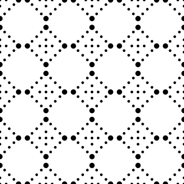 Vecteur noir moderne motif sans couture — Image vectorielle