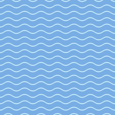 Basit sorunsuz dalgalı çizgi deseni