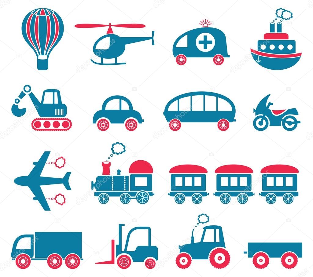 Transport icons 