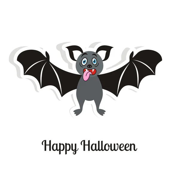 Tarjeta de Halloween — Vector de stock