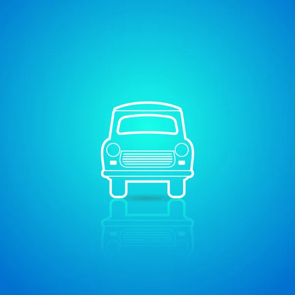 Icono del coche — Vector de stock