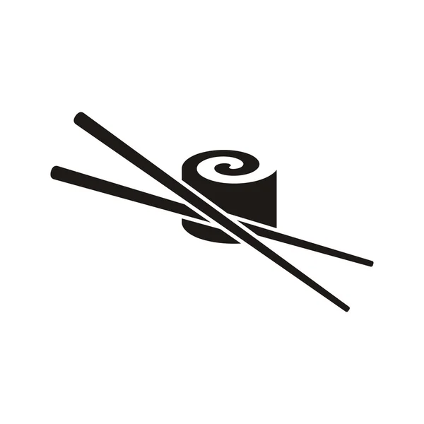 Icône de sushi — Image vectorielle