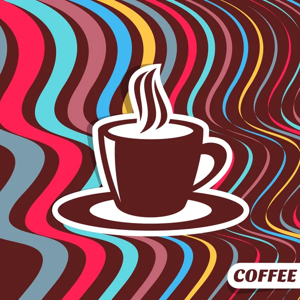 Кофе ретро дизайн — стоковый вектор
