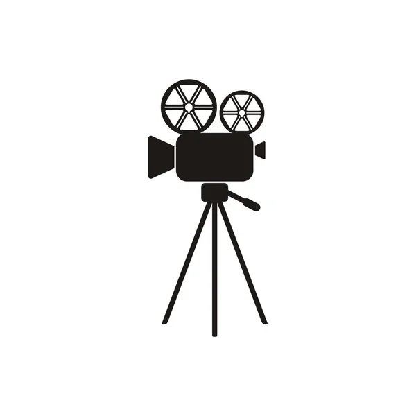 Ícone da câmera de filme — Vetor de Stock